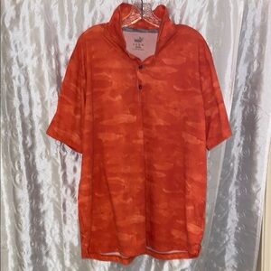 Puma Men's Orange Camouflage Shirt Size XL 🔥 YB5